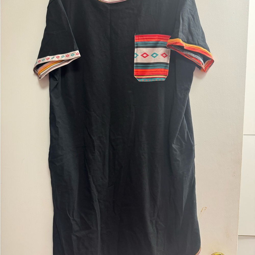 Black T-Shirt Dress